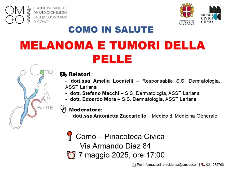 MELANOMA E TUMORI DELLA PELLE - COMO IN SALUTE