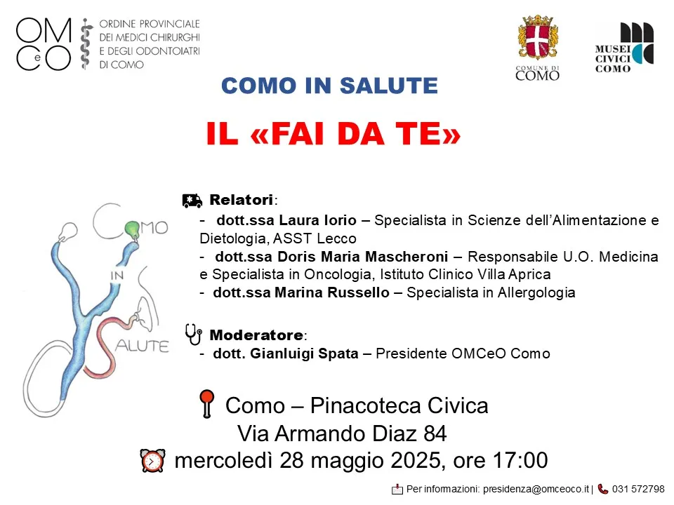 COMO IN SALUTE 2025 - IL FAI DA TE